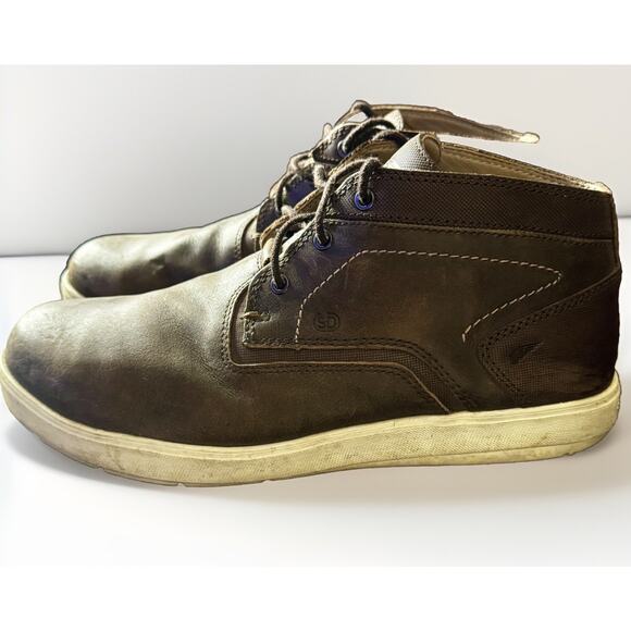 Men’s Red Wing Leather Cross Lite Safety Toe Ankle Boot Slip Dissipate Sz 10 main image 10